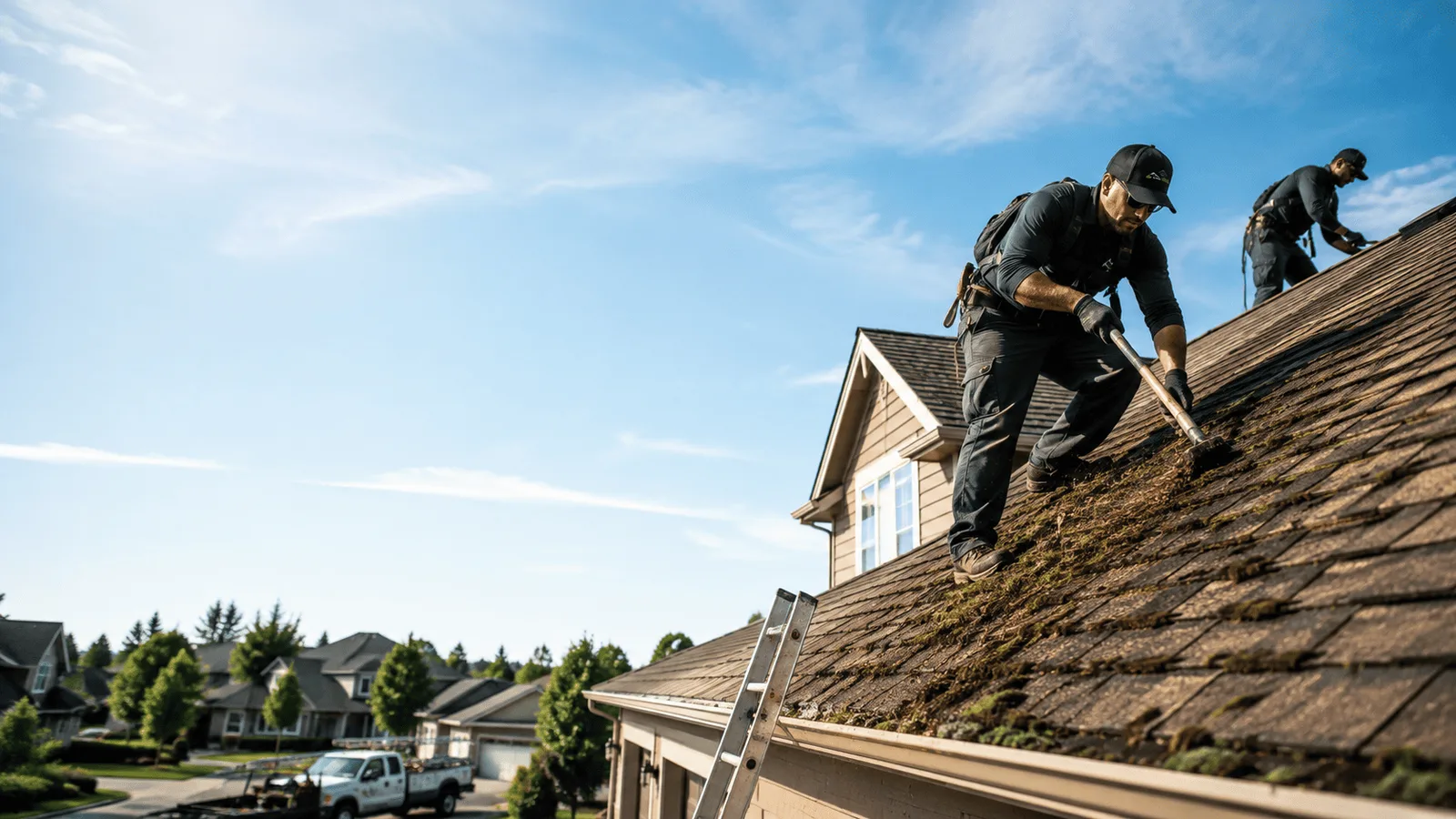 Roof Moss Removal in Hampstead, MD near me
